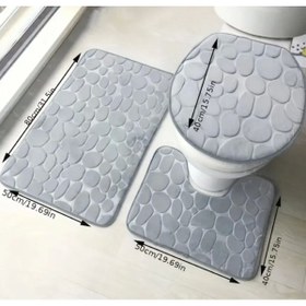 Resim TTT Banyo Tuvalet Paspas Seti 3 PARÇA 