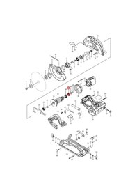 Resim Makita MT582 Rulman 608 Ürün Kodu 210029-0 