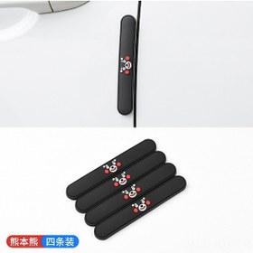 Resim Youmex Kumamon Desenli 4 Adet Araba Kapısı Çarpma Engeli - Dayanıklı, Kırılmaz, Zarf Ve Çizik Koruması 