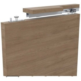 Resim Mepa Sks 90 Sürgü Kapı Sistemi Gömme Beyaz 