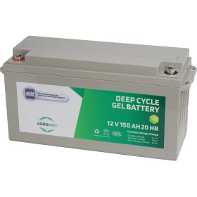 Resim Agromot 12V 150 Ah Jel Akü Deep Cycle Nano Carbon Agm Battery 
