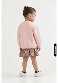 Resim Xo Kids Kız Çocuk 2li Kombin Takmı 1-4 Yaş Set0419 Kahverengi 