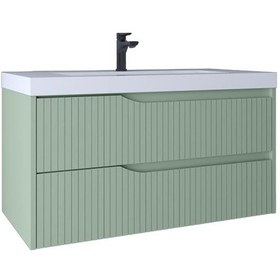 Resim Kobos Infinity 100 Cm Lavabo Dolabı Green Kb100042 Diğer 