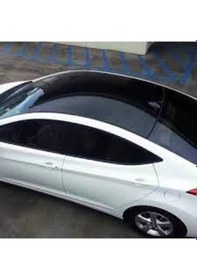 Resim Hava Kanallı Parlak Siyah Kaplama Folyosu 122 cm x 1 mt 