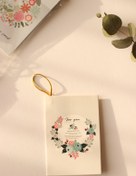 Resim demontecraft Hediye kartı not karti 6.5x9.5 ölçü 1 adet 