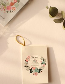 Resim demontecraft Hediye kartı not karti 6.5x9.5 ölçü 1 adet 