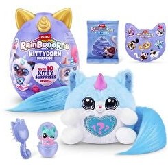 Resim Rainbocorns Kittycorn S3 Sürpriz Paket 92104 Mavi Kuyruk 