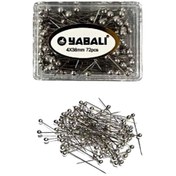 Resim Toplu İğne Gümüş 72'li 4x38 mm 