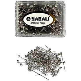 Resim Toplu İğne Gümüş 72'li 4x38 mm 