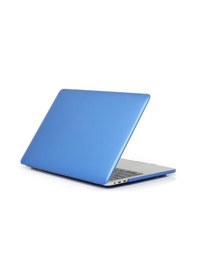 Resim Apple Uyumlu MacBook Pro 13 Pro M1 A2338 A1706 Kristal Şeffaf Kılıf Mavi 