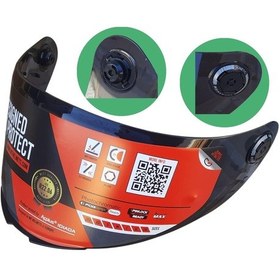 Resim Kask Camı Mt V14-b Siyah 