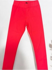 Resim Woo Rage Kız Çocuk Mikro Şardonlu Esnek Tayt-15029 Neon Pembe 