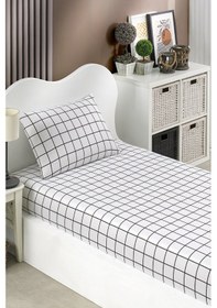 Resim Pes Lastikli Çarşaf Seti Tek Kişilik Artus Siyah Siyah 