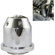 Resim Xh-un005 Araba Evrensel Modifiye Yüksek Akışlı Mantar Kafa Stili 76mm Hava Filtresi İçin Emme Filtresi Gümüş 