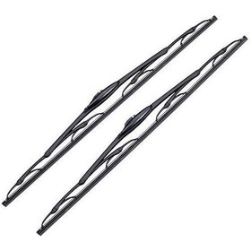 Resim Silbak Silecek Süpürgesi 600/600 MM Fıskiyeli 2 Ad N11.2618 