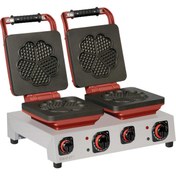 Resim OMAKE Waffle Makinesi WFL21.E22 Z5F Kare Çiftli 1301 