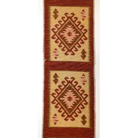 Resim Başaran Tekstil Antik Kilimden Motosiklet Heybesi 2 Gözlü Kilim Çanta 