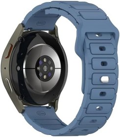 Resim CONSTRAIN Huawei GT2 46mm ile Uyumlu CNS KRD-132 22mm Silikon Kordon Strap Kayış - Mavi 