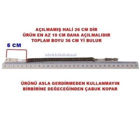 Resim Ender Tekli Kısa İnfrared Şömine Rezistansı 1000w 