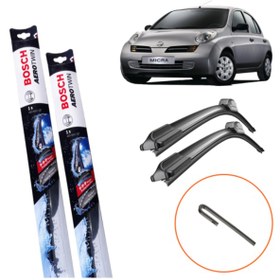 Resim Nissan Micra Muz Silecek Takımı Ön Bosch Aerotwin 2006-2010 