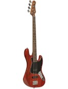 Resim Stagg 4 Telli Bass Gitar Kırmızı Sbj-30stf Red 