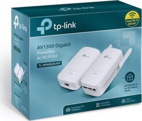 Resim TP-LINK TL-WPA8630 KIT Wi-Fi AC 1200 Mbps Gigabit Powerline Kit 