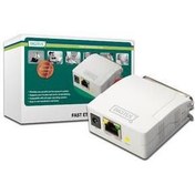 Resim DN-13001-1 Digitus 1 port Fast Ethernet Print Server, 1 x DB-36-pin erkek centronics, 1 x RJ45 