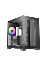 Resim Antec C8 Argb Black Temperli Camlı Type-c X1 Dual Chamber Full Tower E-atx Gaming Kasa 