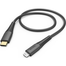 Resim Hama 183308 1.5m Usb-c - Lightning Hızlı Şarj/data Kablosu - Siyah 