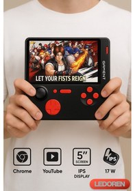 Resim Gamemt E5 Elde Taşınabilir Youtube Chrome Oyun Konsolu 5000 Mah 2 