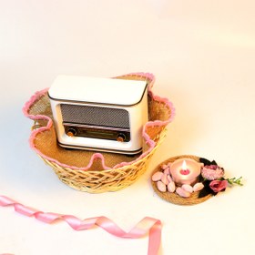 Resim Nostaljik Ahşap Radyo 