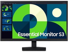 Resim Samsung 24 Inç Essential Monitör S3 S31D Full Hd Monitör Siyah 