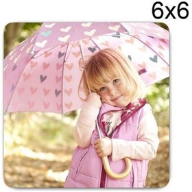 Resim 48 Adet Kişiye Özel Baskılı 6X6 Kare Magnet 