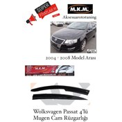 Resim Wolksvagen Passat 2004- 2008 Model 4'Lü Mugen Cam Rüzgarlığı 