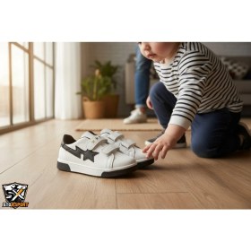 Resim Stoxstore Çocuk Spor Ayakkabı Hafif Rahat Taban Günlük Kullanım Erkek Kız Çocuk Sneaker 