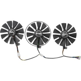 Resim Everflow Asusrog-Strıx-Rtx 2060 2070-O8G-GAMING RTX2060 Rtx 2070 87mm 3vida 6 Pin Fan 