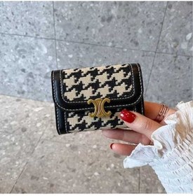 Resim Dancemonkey Geniş Kapasiteli Bozuk Para Kart Tutucusu Cüzdan - Siyah Antrasit Antrasit 