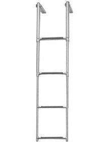 Resim Teleskopik Merdiven 4'Lü Platform Üstü 