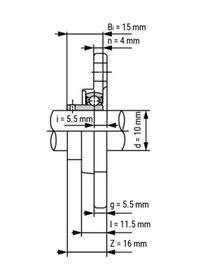 Resim Kfl 000 Yatakli Rulman 10Mm 398844057 