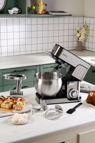 Resim Karaca İnoxchef Pro Stand Mikser 1300W 7 Litre 