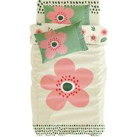 Resim Petit Fleur Çift Taraflı Müslin Çok Renkli Çocuk Nevresim Seti 140x200cm 
