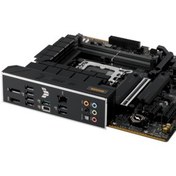 Resim ASUS TUF GAMING B760M-PLUS II, 4xDDR5, 3x M.2, HDMI, DP, Type-C, 12-13-14.Nesil, LGA1700 Soket, GAMING Anakart 