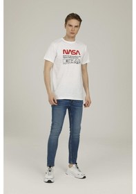 Resim Lumberjack Sn711 Nasa Sky T-Shırt 2Fx 