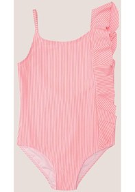 Resim Deep Beach Coral Beyaz Çok Renkli Fırfırlı Kız Çocuk Mayo Db200791cm 001 