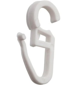 Resim Rustik Perde Klipsi 50 Adet Beyaz 