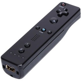 Resim Siyah-kablosuz Uzaktan Gamepad Denetleyici Joystick Joypad Nintendo Wii İçin Wii U Oyun Aksesuarları 