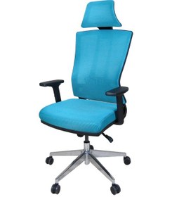 Resim Uzayofismobilyaları Uzay Ofis Air-X Müdür Koltuğu - Ayarlı Kolçak - Turkuaz 