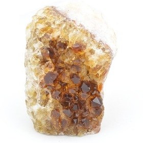 Resim Hakiki Doğal Sitrin Taşı Kaya Parçası 431 Gram Sitrin Taşı 