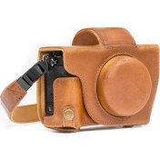 Resim Megagear Canon Powershot G5 X Suni Deri Kamera Çantası 
