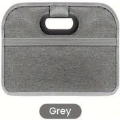 Resim Xuweiwei Grey 9.25gal Suv Kamyon Kamp Icin Katlanir Agir Hizmet Depolama Kutusu 